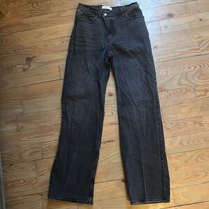 Abercrombie 90s relaxed Jean 28L grey/black